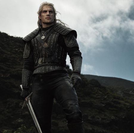 A picture of Henry Cavill as Geralt of Rivia
